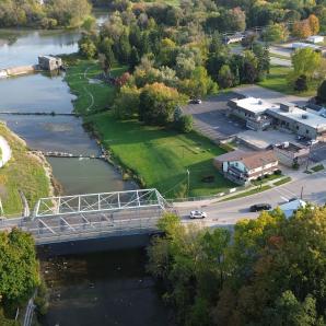On the banks of the Nith River