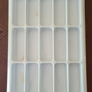 Frame Tray with 3 stained compartments.