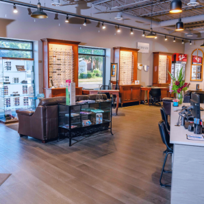 Oxford Optometry has a thriving optical boutique.